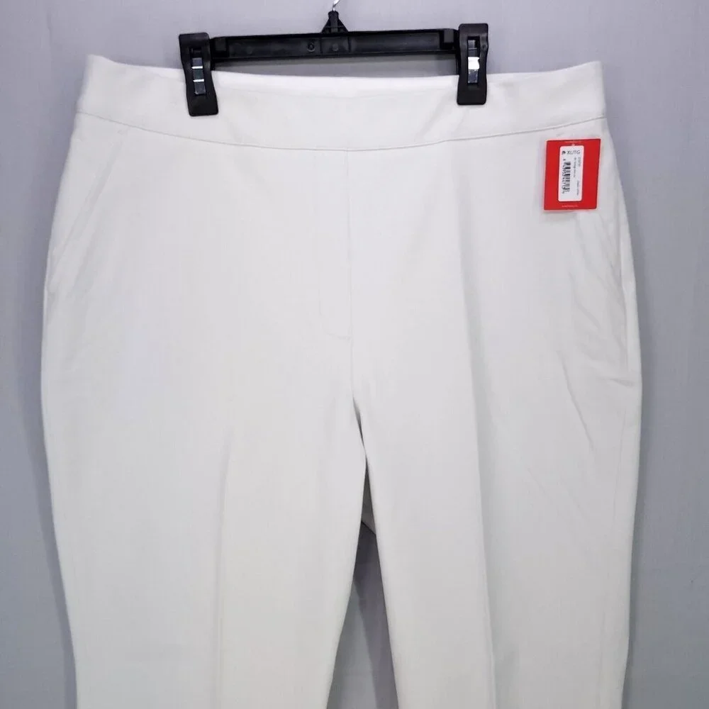 Spanx Ankle Pants Straight Leg Silver Lining Size Tall XL Shaping Elastic Waist - Picture 11 of 15